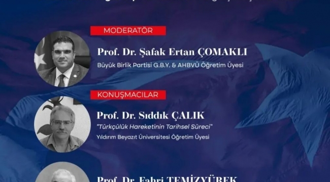 3 Mayıs Türkçlük günü özel oturumu