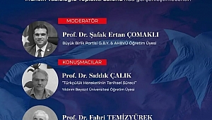 3 Mayıs Türkçlük günü özel oturumu