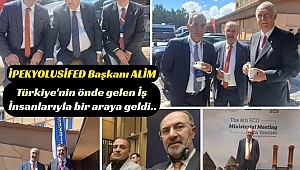 Başkan Alim Türkiye’deki iş dünyasının önde gelen isimleriyle bir araya geldi.  
