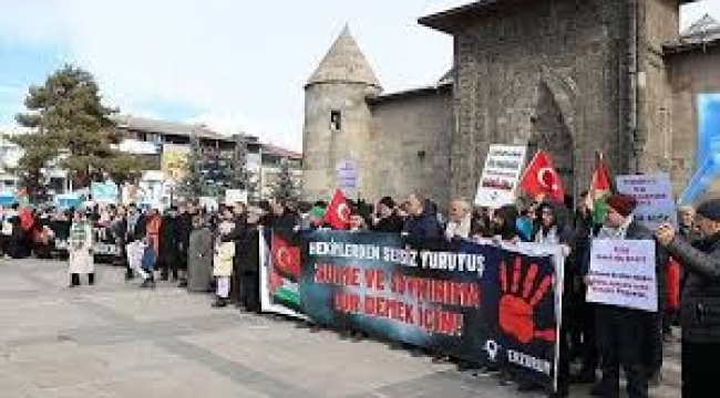 Gazze için sessiz yürüyüş devam ediyor