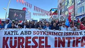 Filistin İçin Adalet Çağrısı Erzurum'dan Yükseldi
