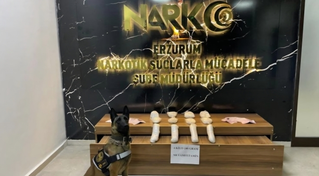 Narkotik’ten Büyük Darbe: 4 Kilo 100 Gram Uyuşturucu Ele Geçirildi