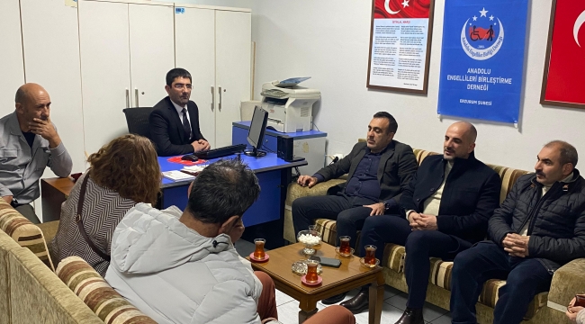 Dünya Engelliler Günü’nde Tek Ziyaret Anahtar Parti’den!