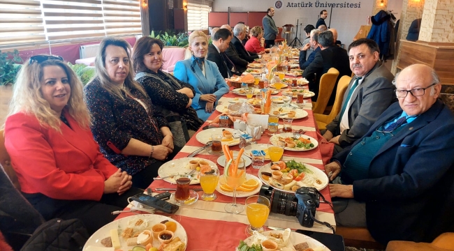 Erzurum Basını Atatürk Üniversitesi'nde Bir Araya Geldi