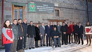 ASH Bakan Yardımcısı Tarıkdaroğlu Erzurum'da Şehit Yakınları ve Gazilerle Bir Araya Geldi