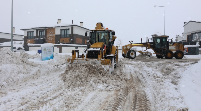 Aziziye'de Karla Mücadele Seferberliği 