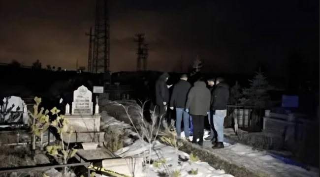 Erzurum’da Kan Donduran Olay: Mezarlıkta Cenin Şoku