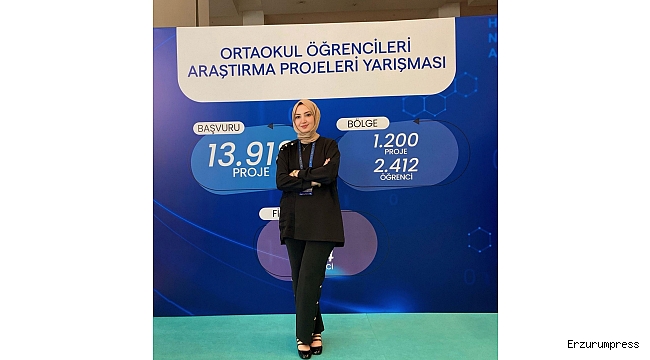 Erzurum'dan TÜBİTAK Başarısı: Özlem Ağgül