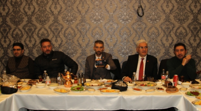 Sağlık-Sen Erzurum Şubesi Basın Mensuplarıyla İftarda Buluştu