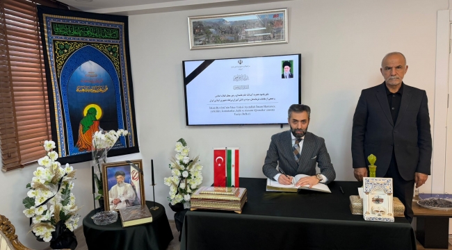 EGC Başkanı Mehmet Musa Çakır, İran İslam Cumhuriyeti Başkonsolosu Alibeman Eghbali Zarch'a taziyelerini iletti. 