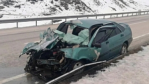 Erzurum’da Feci Kaza: Araç Takla Attı, 1’i Ağır 3 Yaralı