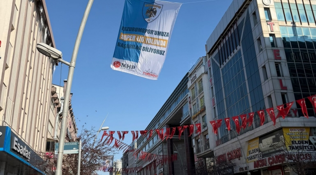 ŞEHİR MAVİ-BEYAZA BÜRÜNÜYOR