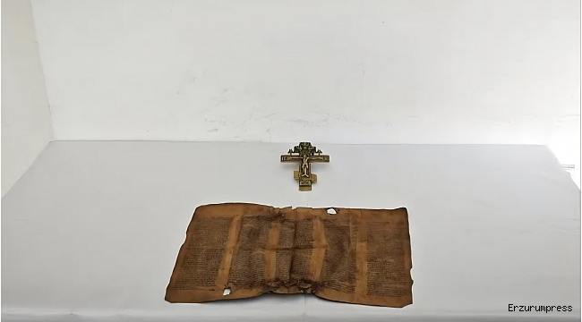 Erzurum’da Tarih Kaçakçılarına Darbe: Orta Çağ’dan Kalan Eserler Ele Geçirildi!