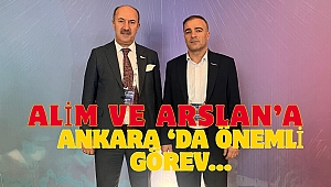 TÜGİK'te yeni dönemde ALİM ve ARSLAN' a Önemli Görev