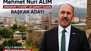 ERZURUM 6. TEŞVİK BÖLGESİNE GEÇMELİDİR...