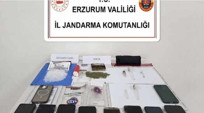 Erzurum Merkezli Uyuşturucu Operasyonu: 7 Tutuklama