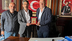 Başkan Arif Hikmet Kılıç’a Atlı Spor Kulübü’nden Vefa Ziyareti ve Plaket