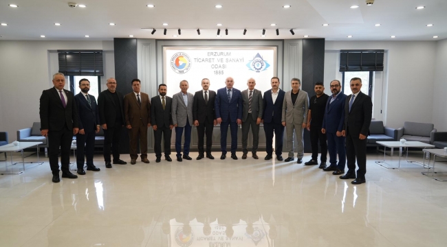 Duhok ve IKBY Heyeti Erzurum’da: Ticaret, Lojistik ve Turizm Masaya Yatırıldı