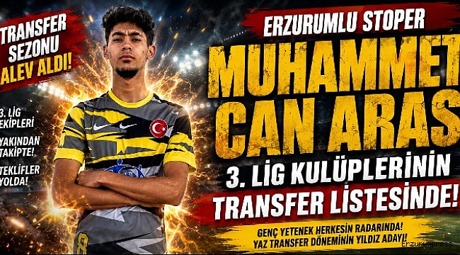 Kulüpler Peşine Düştü! Erzurumlu Stoper Transferin Gözdesi Oldu
