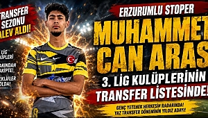 Kulüpler Peşine Düştü! Erzurumlu Stoper Transferin Gözdesi Oldu
