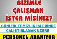 BAYAN TEMİZLİK ELEMALARI ALINACAKTIR